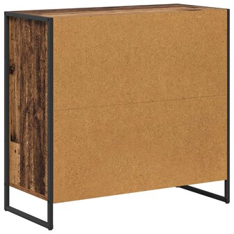Bijzetkast Oud Hout 79 x 36 x 75 cm Bewerkt hout 8