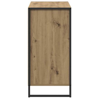 Bijzetkast Ambachtelijk eiken 79 x 36 x 75 cm Bewerkt hout 7