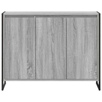 Bijzetkast Grijs Sonoma 96,5 x 30 x 75 cm Bewerkt hout 6
