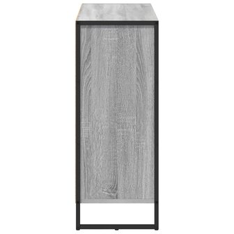 Bijzetkast Grijs Sonoma 96,5 x 30 x 75 cm Bewerkt hout 7