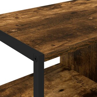 Bijzetkast Rook Eik 96.5 x 30 x 75 cm Bewerkt hout 9