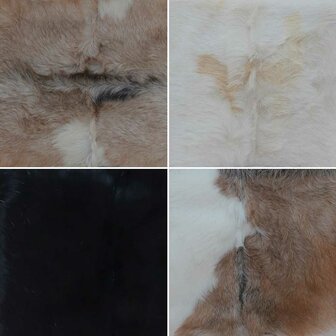 Kruk inklapbaar geitenleer en massief teakhout 7