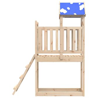 Speeltoren Bruin 52,5 x 110,5 x 215 cm Massief grenenhout 3