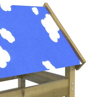 Speeltoren Bruin 85 x 52,5 x 239 cm Massief ge&iuml;mpregneerd hout 4