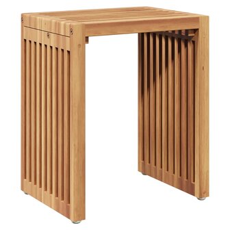 Tuin Bijzettafel 3 pcs Bruin 33 x 44,5 x 51 cm Massief Teakhout 6