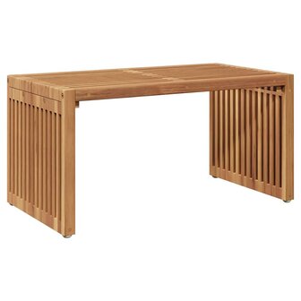 Tuin Bijzettafel Bruin 70 x 37,5 x 35,5 cm Massief Teakhout 2