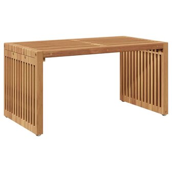 Tuin Bijzettafel Bruin 70 x 37,5 x 35,5 cm Massief Teakhout 7