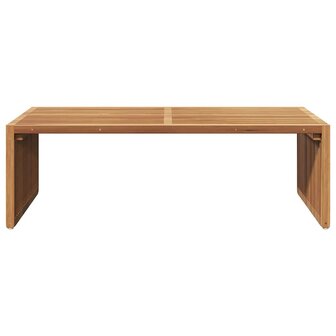 Tuin Bijzettafel Bruin 110 x 55 x 35,5 cm Massief Teakhout 5