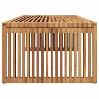 Tuin Bijzettafel Bruin 110 x 55 x 35,5 cm Massief Teakhout 6