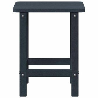 Bijzettafel Marineblauw 38 x 38 x 46 cm Polyetheen 6