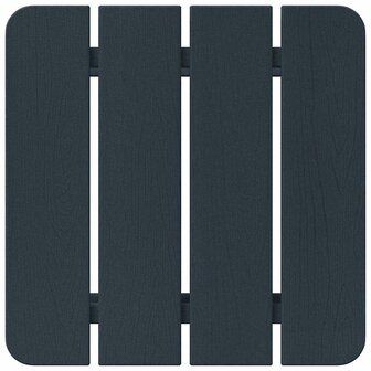 Bijzettafel Marineblauw 38 x 38 x 46 cm Polyetheen 8