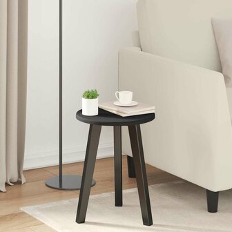 Tafelblad Zwart 30 x 30 x 1,5 cm Bewerkt hout 1