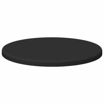 Tafelblad Zwart 30 x 30 x 1,5 cm Bewerkt hout 5