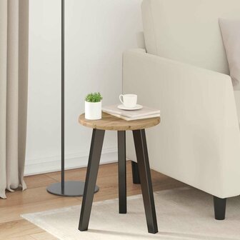 Tafelblad artisanaal eikenkleurig 30 x 30 x 1,5 cm Bewerkt hout 1