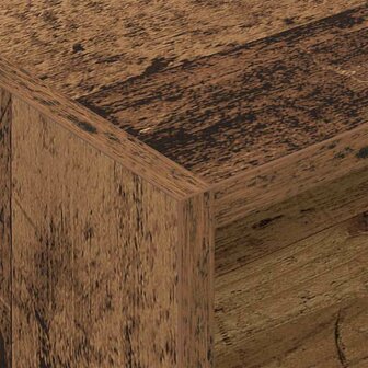 Platenkast met plank Oudhout 78.5 x 35 x 45 cm Bewerkt hout 8
