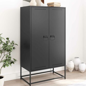 Kast Handvatten 12 pcs Zwart 85 x 45 mm Metaal 4