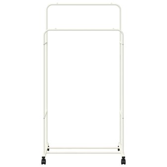 Kledingrek Effen Wit 5