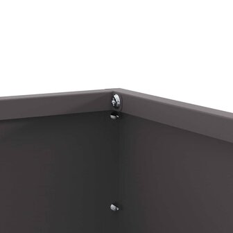 Tuinrand Zwart 60 x 60 x 13 cm Staal 8