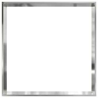 Tuinrand Zilver 60 x 60 x 13 cm Gegalvaniseerd staal 6