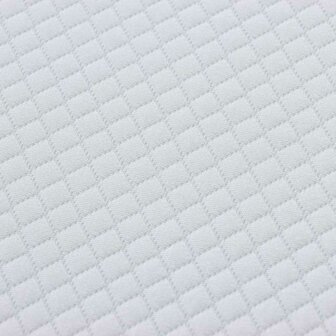 Matras Wit en Grijs 80 x 160 cm Pocketvering 9