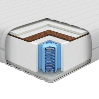 Matras Wit 60 x 120 cm Pocketvering 9