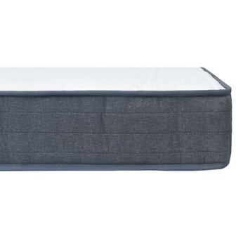 Boxspringmatras 200x70x20 cm medium zacht stof 7