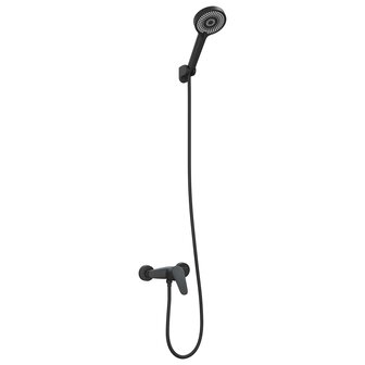 Doucheset Zwart G 1 / 2 inch 2