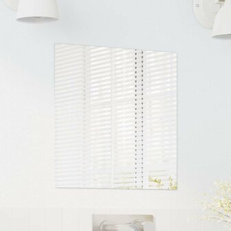 Wandspiegel Vierkant 40 x 40 cm gehard glas 3