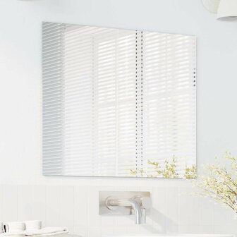 Wandspiegel Rechthoekig 50 x 60 cm gehard glas 3