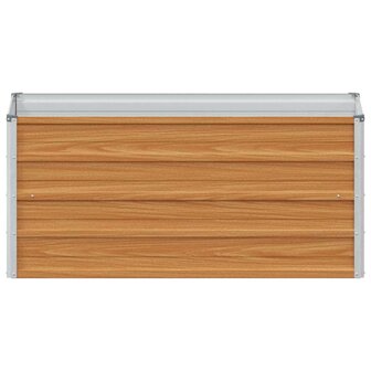 Verhoogde plantenbak Licht Bruin 100 x 40 x 45 cm 5