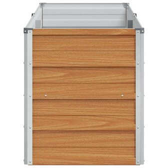 Verhoogde plantenbak Licht Bruin 160 x 40 x 45 cm 6