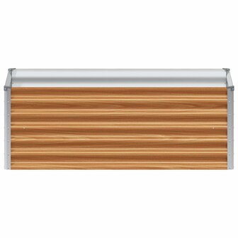 Verhoogde plantenbak 98 x 50 x 36 cm Gegalvaniseerd staal 5