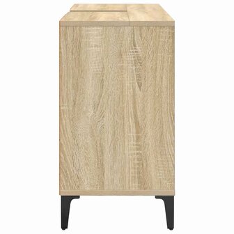 Wastafelkast met plank met opslag Sonoma Eiken 80 x 33 x 60 cm 7