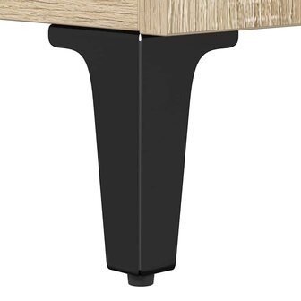 Wastafelkast met plank met opslag Sonoma Eiken 80 x 33 x 60 cm 9