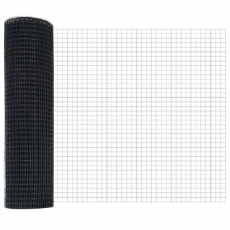 Gelaste draadhek Grijs 0.6 x 10 m 5