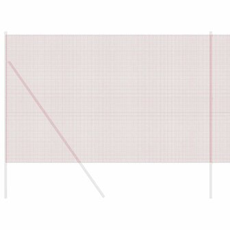 Gelaste draadhek Rood 1.5 x 10 m 3