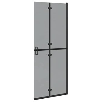 Inloopdouchewand Zwart 90 x 6.5 x 190 cm 7