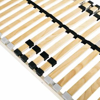 Lattenbodem Bruin 80 x 190 cm Massief beukenhout 4