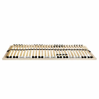 Lattenbodem Bruin 90 x 190 cm Massief beukenhout 2