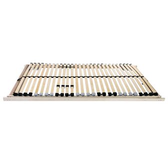 Lattenbodem Bruin 80 x 190 cm Massief beukenhout 2