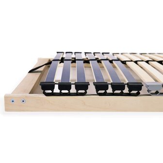 Lattenbodem Bruin 80 x 190 cm Massief beukenhout 5