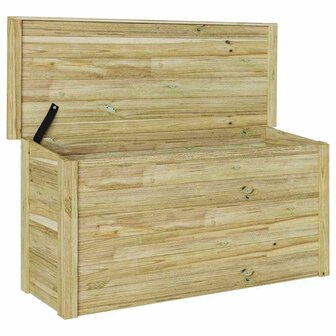 Opbergbox Naturel 119 x 44,5 x 58 cm Ge&iuml;mpregneerd grenenhout 4