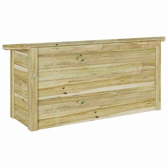 Opbergbox Naturel 119 x 44,5 x 58 cm Ge&iuml;mpregneerd grenenhout 7
