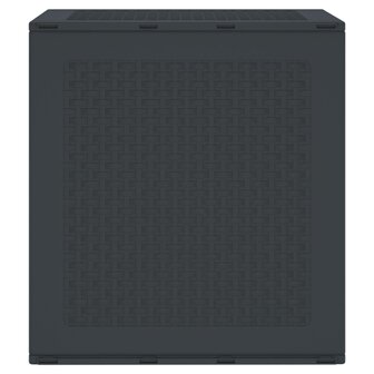 Opbergbox met opslag Antraciet 55 x 53 x 57 cm Polypropyleen 4