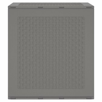 Opbergbox met opslag Lichtgrijs 55 x 53 x 57 cm Polypropyleen 4