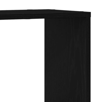 Tv-meubelset Wandgemonteerd Zwart 100 x 24 x 63 cm Bewerkt hout 8