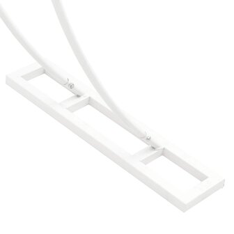 Trouwbogen Wit 223 x 45 x 201 cm Staal 7