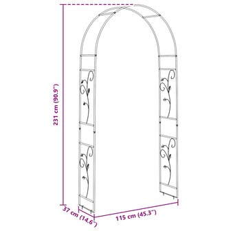 Tuin Boog Bloemen Groen 9