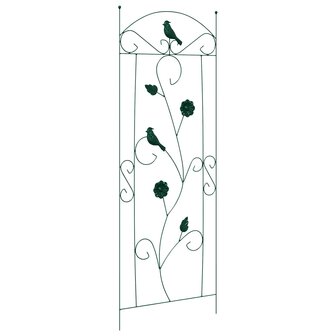 Tuinhek 3 pcs Groen 112 x 40 cm Staal 5