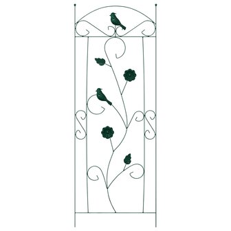 Tuinhek 3 pcs Groen 112 x 40 cm Staal 6